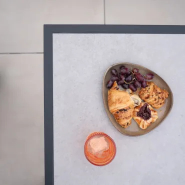 Caleb 3 Seater Rattan Aluminium Lounge Dining Set with 2 Armchairs and Bench - Gas Fire Pit Table