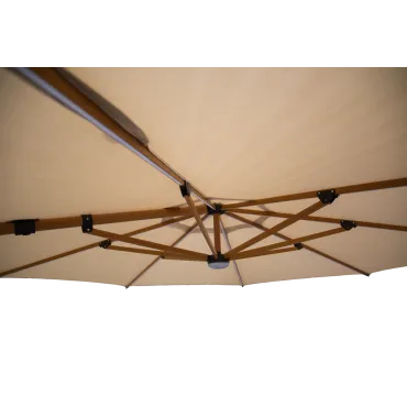 Pisa 3.5M Dia Cantilever Parasol & LED Lights