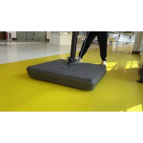 Fillable Plastic Base with Wheels