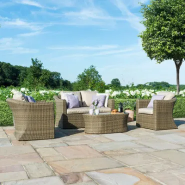 Winchester 2 Seat Rattan Sofa Set  - 6