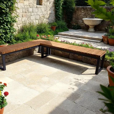 Mandalay Backless Corner Bench