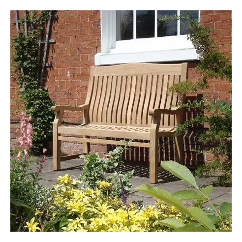 Malvern Teak Bench 150cm | FSC® Certified - 6 Malvern Teak Bench 150cm | FSC® Certified - 6