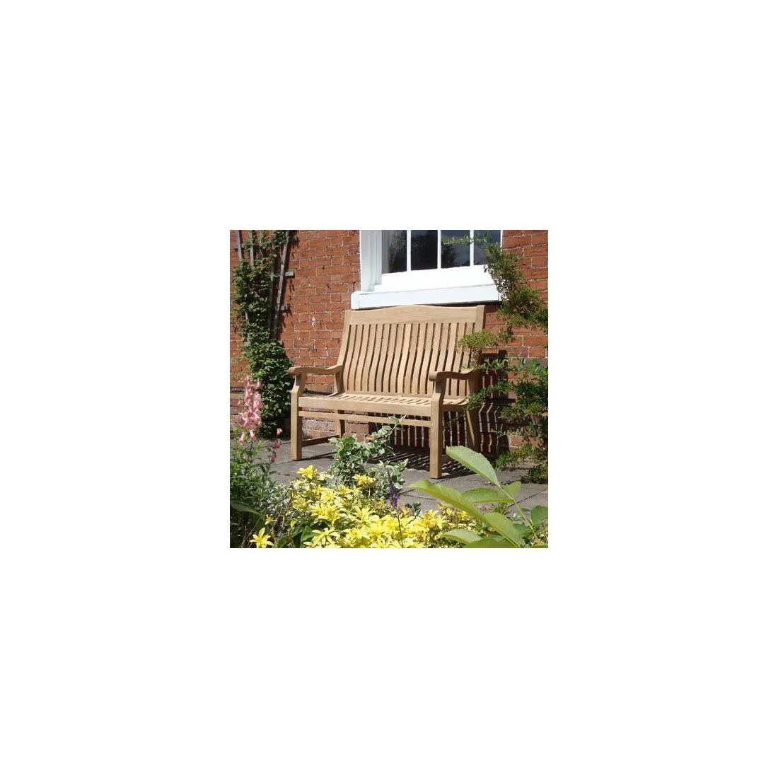 Malvern Teak Bench 150cm | FSC® Certified - 6 Malvern Teak Bench 150cm | FSC® Certified - 6