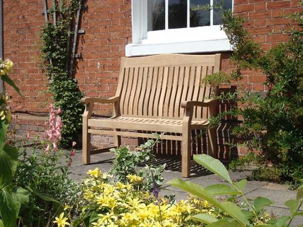 Malvern Teak Bench 150cm
