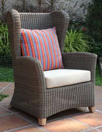 Martine wing back chair
