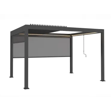 Neptune 3 x 4m LED Retractable Roof Gazebo