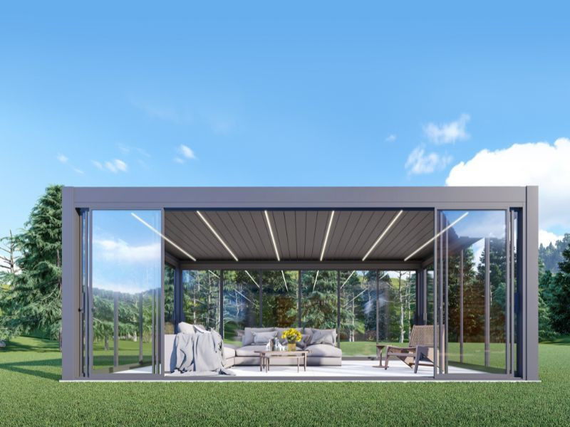 Mirage 5M x 4M Bioclimatic Pergola