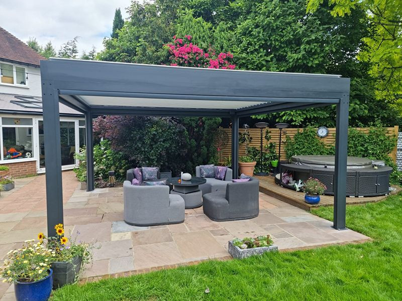 Mirage 5M x 4M Bioclimatic Pergola