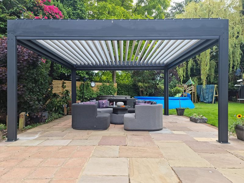Mirage 5M x 4M Bioclimatic Pergola