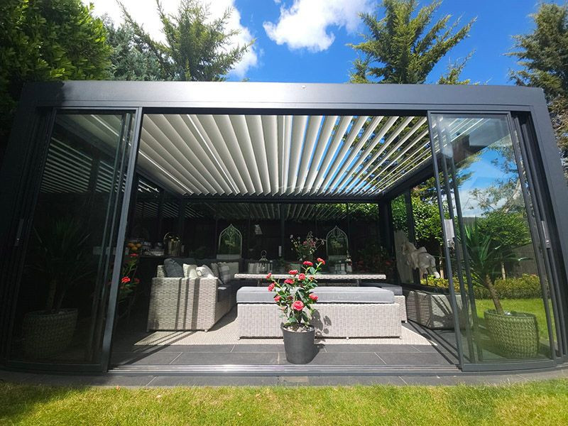 Mirage 5M x 4M Bioclimatic Pergola