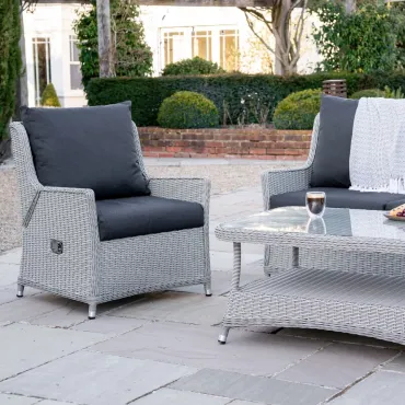 Talia Grande Rattan 3 Seater Sofa Set Lounging Set  - 9
