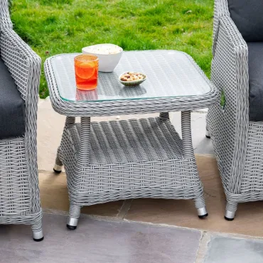 Talia Rattan Grande 3 Piece Reclining Set