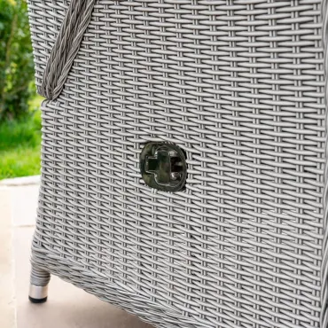 Talia Rattan Grande 3 Piece Reclining Set