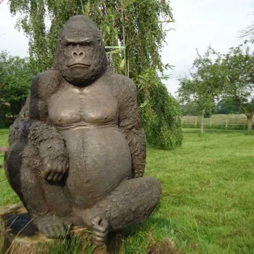 Gorilla Garden Ornament