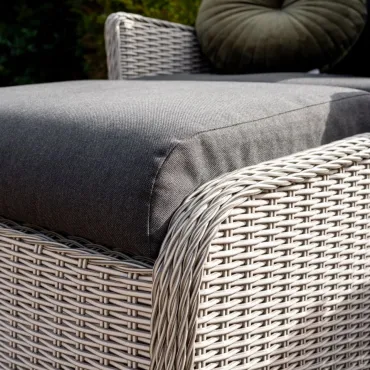 Talia Rattan Grande 5 Piece Reclining Lounging Set