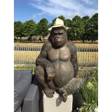 Gorilla Garden Ornament