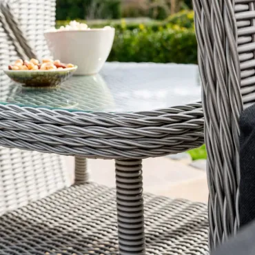 Talia Rattan Grande 5 Piece Reclining Lounging Set