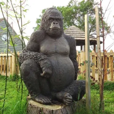 Gorilla Garden Ornament