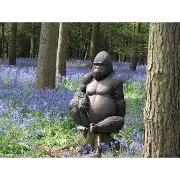 Gorilla Garden Ornament