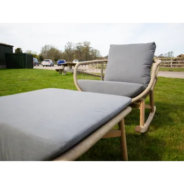 Vienna Rope Rocker Chair  - 4