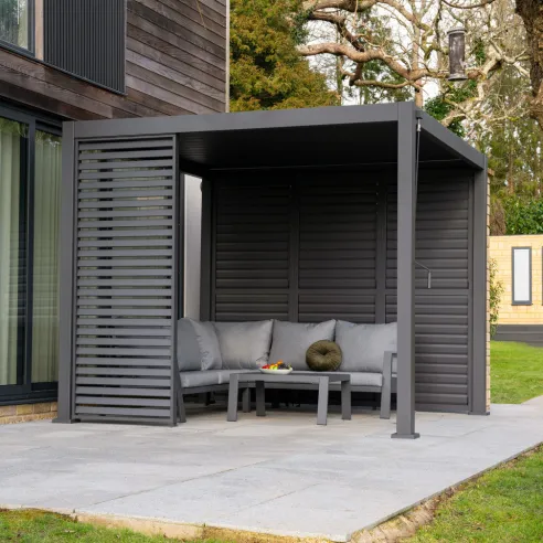 Titan Aluminium Louvre Single Side Panel  - 6