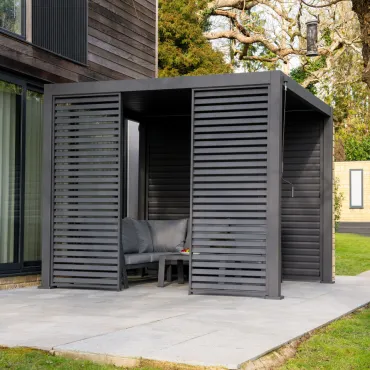 Titan Aluminium Louvre Single Side Panel