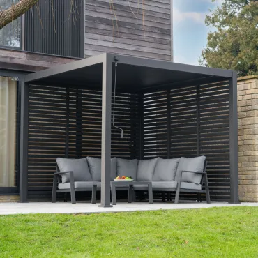 Titan Aluminium Louvre Single Side Panel  - 4