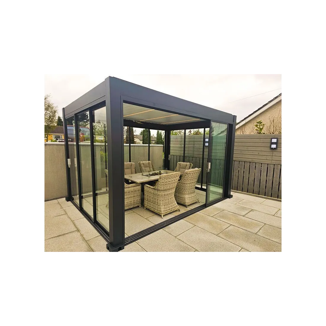 Mirage 4M x 3M Bioclimatic Pergola  - 25
