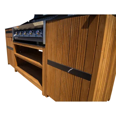 Amalfi Teak Outdoor Kitchen Set 2