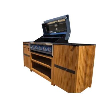 Amalfi Teak Outdoor Kitchen Set 2