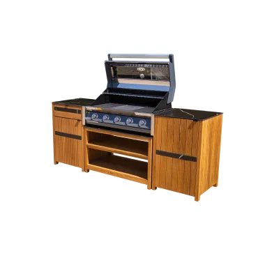 Amalfi Teak Outdoor Kitchen Set 2