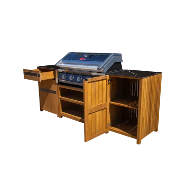 Amalfi Teak Outdoor Kitchen Set 2