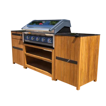 Amalfi Teak Outdoor Kitchen Set 2