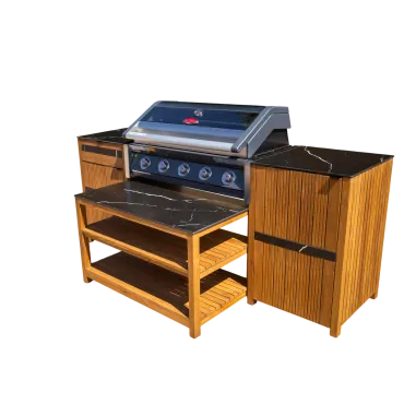 Amalfi Teak Outdoor Kitchen Set 2