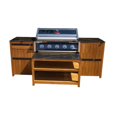 Amalfi Teak Outdoor Kitchen Set 2