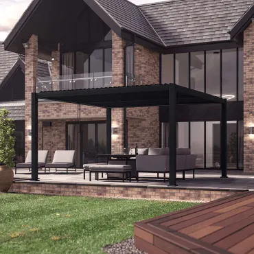Como Pergola 4m x 4m -Frame LED  - 11