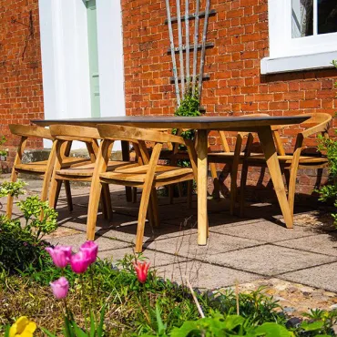 Bari 6 Chair Dining Set