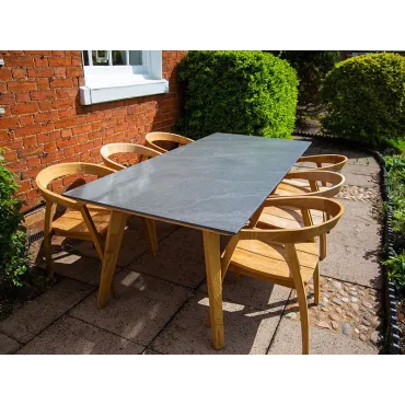 Bari 6 Chair Dining Set