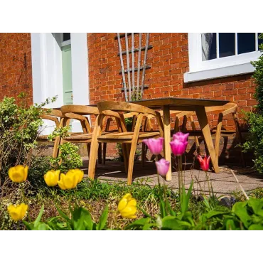 Bari 6 Chair Dining Set