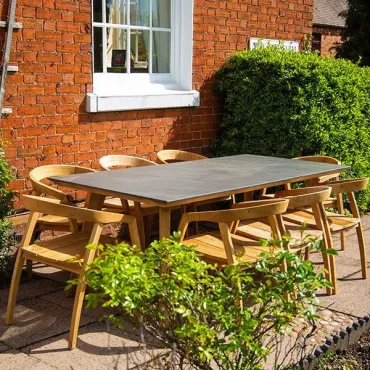 Bari 8 Chair Dining Set