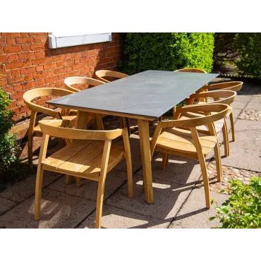 Bari 8 Chair Dining Set