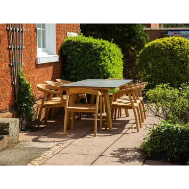 Bari 8 Chair Dining Set