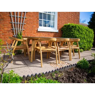 Bari 8 Chair Dining Set