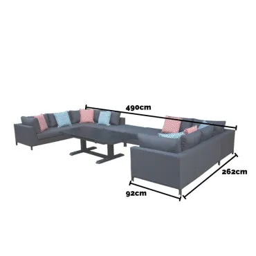 Sicilie Corner Sofa Unit - U-Shaped