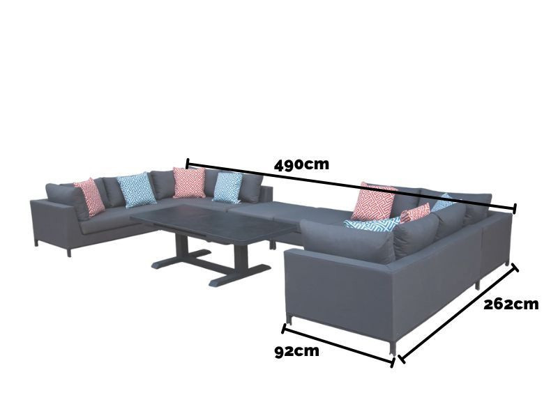 Sicilie Corner Sofa Unit - U-Shaped