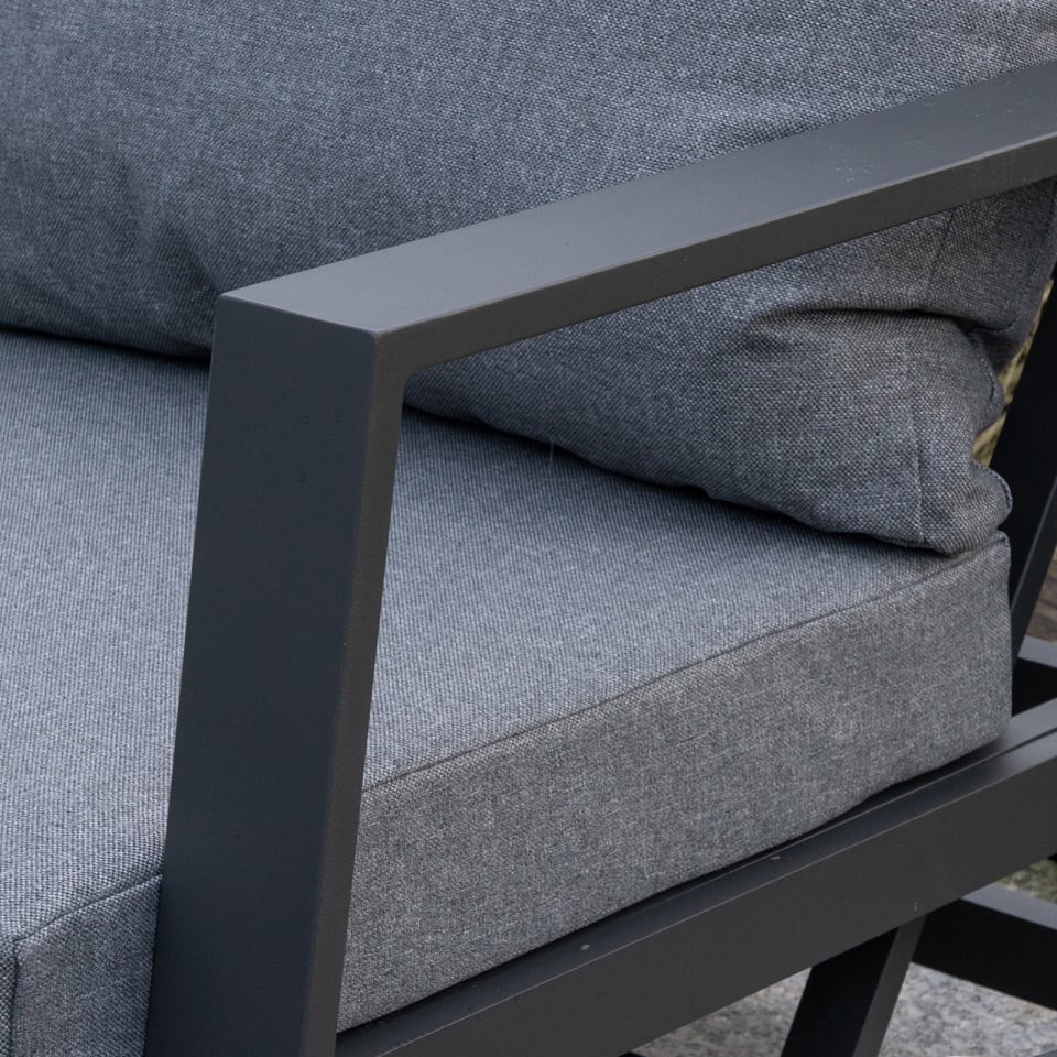 Franklin Aluminium 5 Piece Reclining Lounging Set