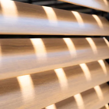 Como Pergola Sliding Wood Effect Louvre Panel Door 4m  - 9
