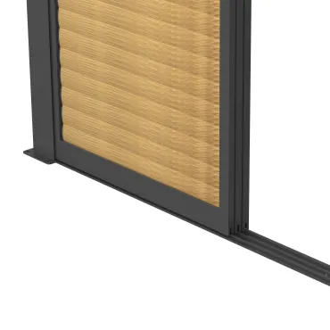 Como Pergola Sliding Louvre Panel Door 4m