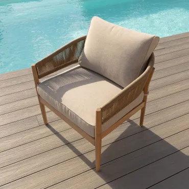 Porto Rope Weave Lounge Chair