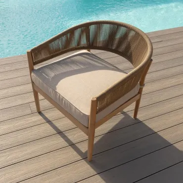 Porto Rope Weave Lounge Chair